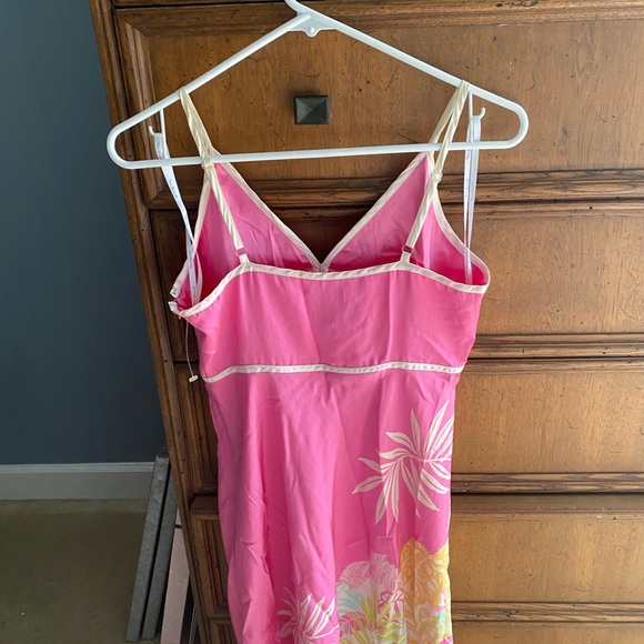 Awesome pink dress New with tags 100% silk - Picture 7 of 10